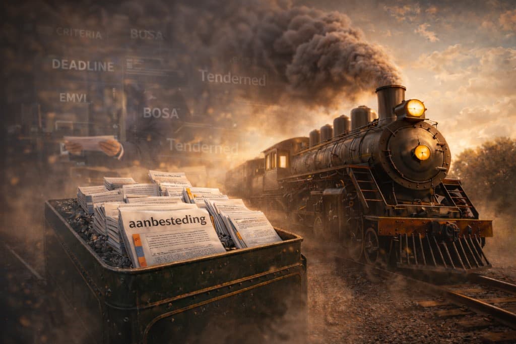 Tender360: aanbestedingsdocumenten en een locomotief als beeld voor tender intelligence